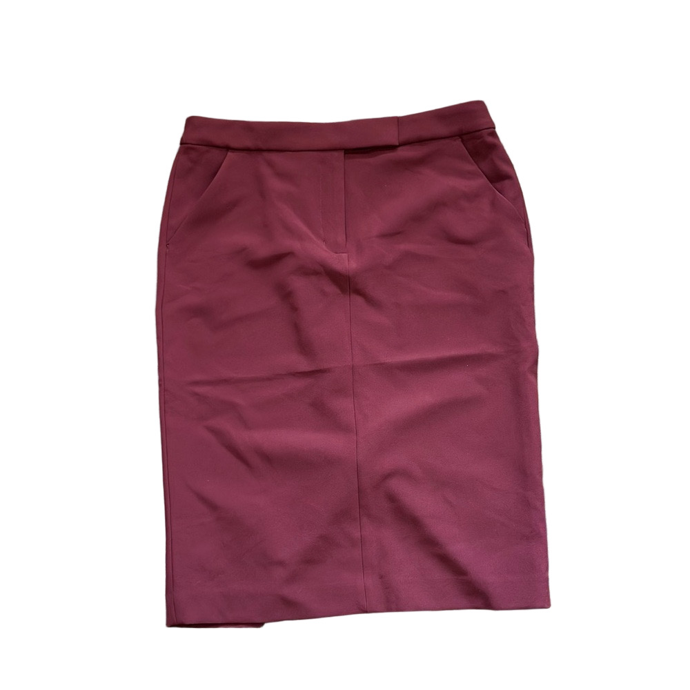 NWT Express Burgundy Pencil Skirt